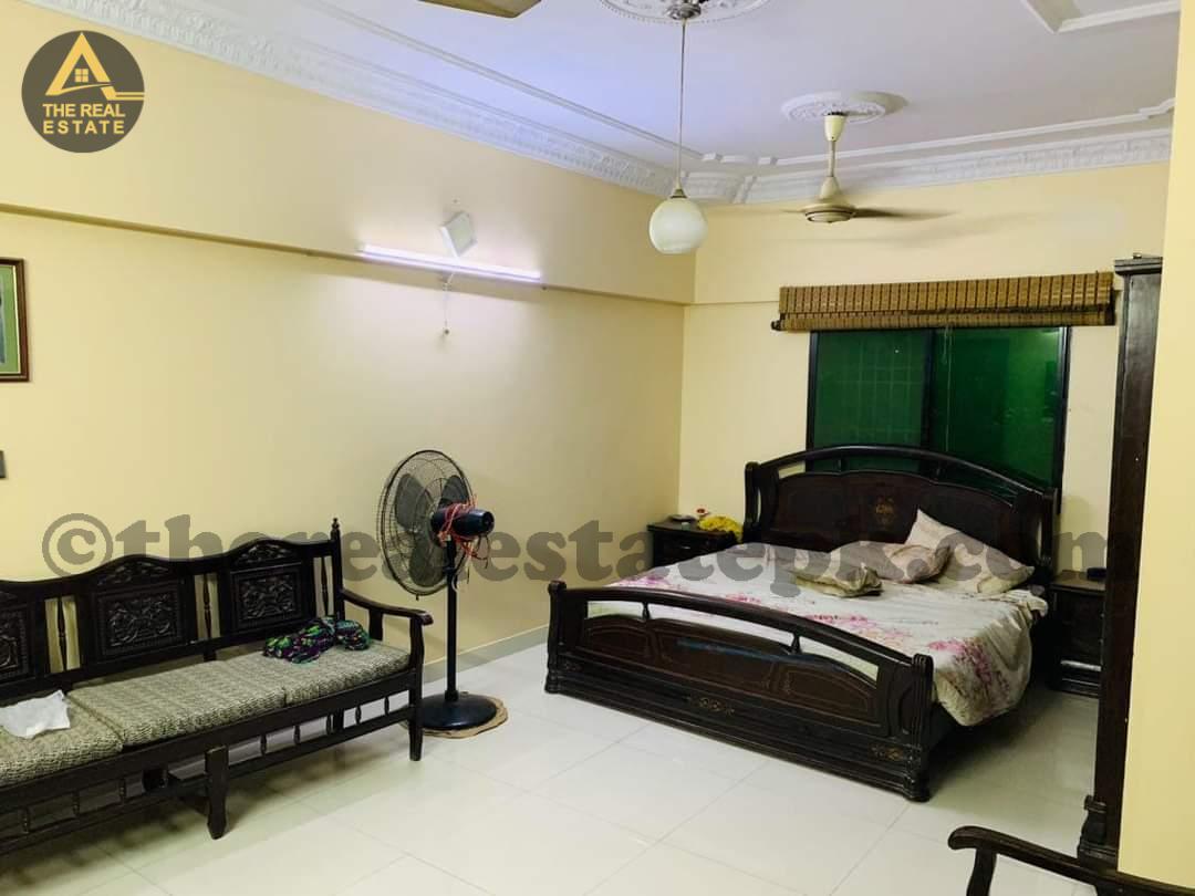 3 bed dd apartment living room – jable rehmat tower