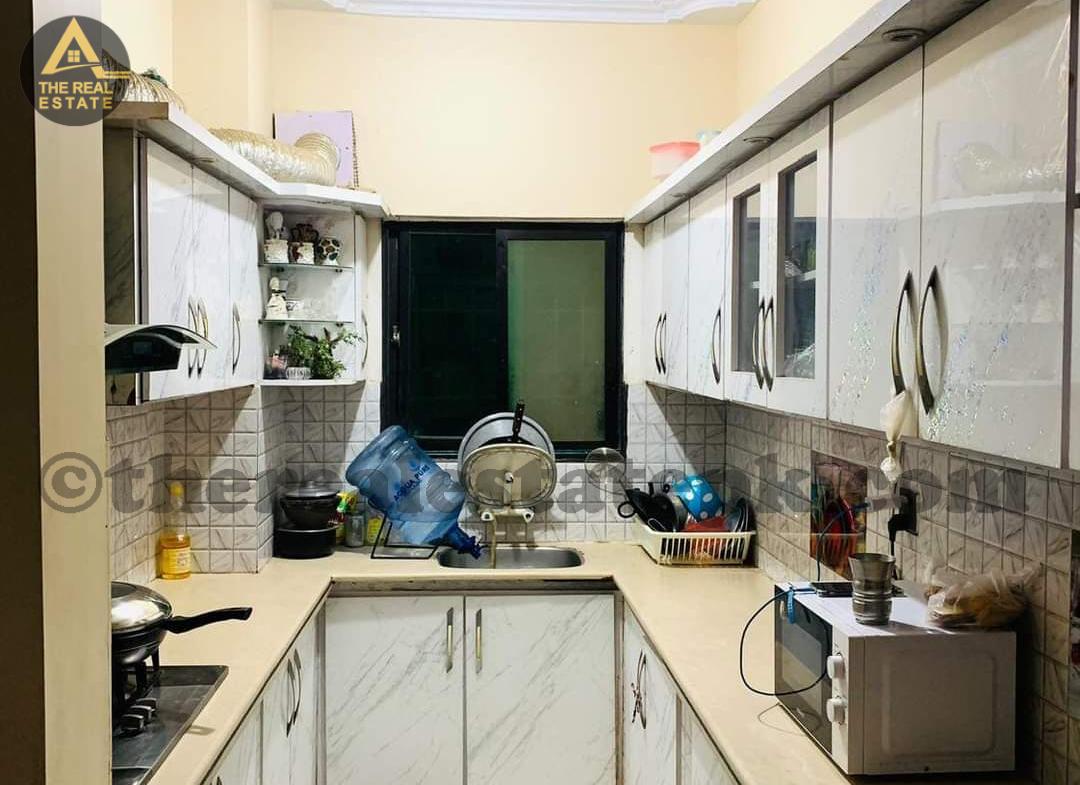 american kitchen in furnished apartment johar