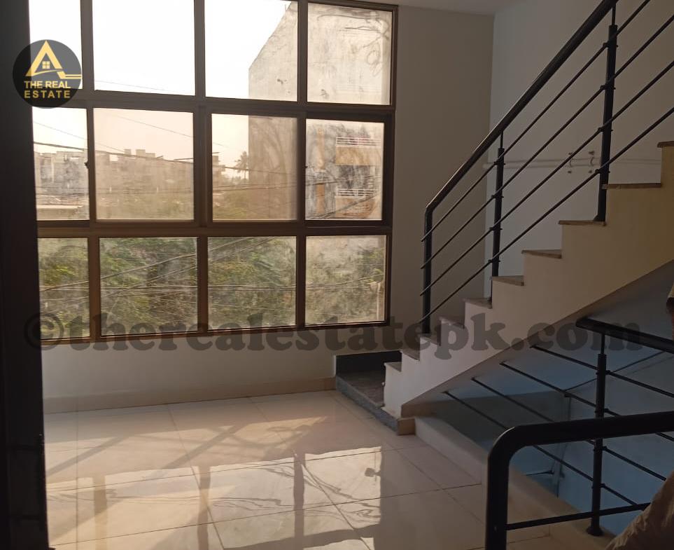 Spacious living room of 6 bed house Gulshan-e-Iqbal