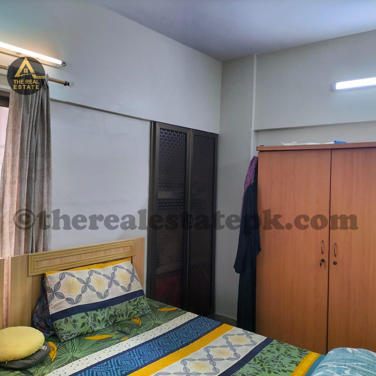Attached bathroom in Haroon Royal City flat