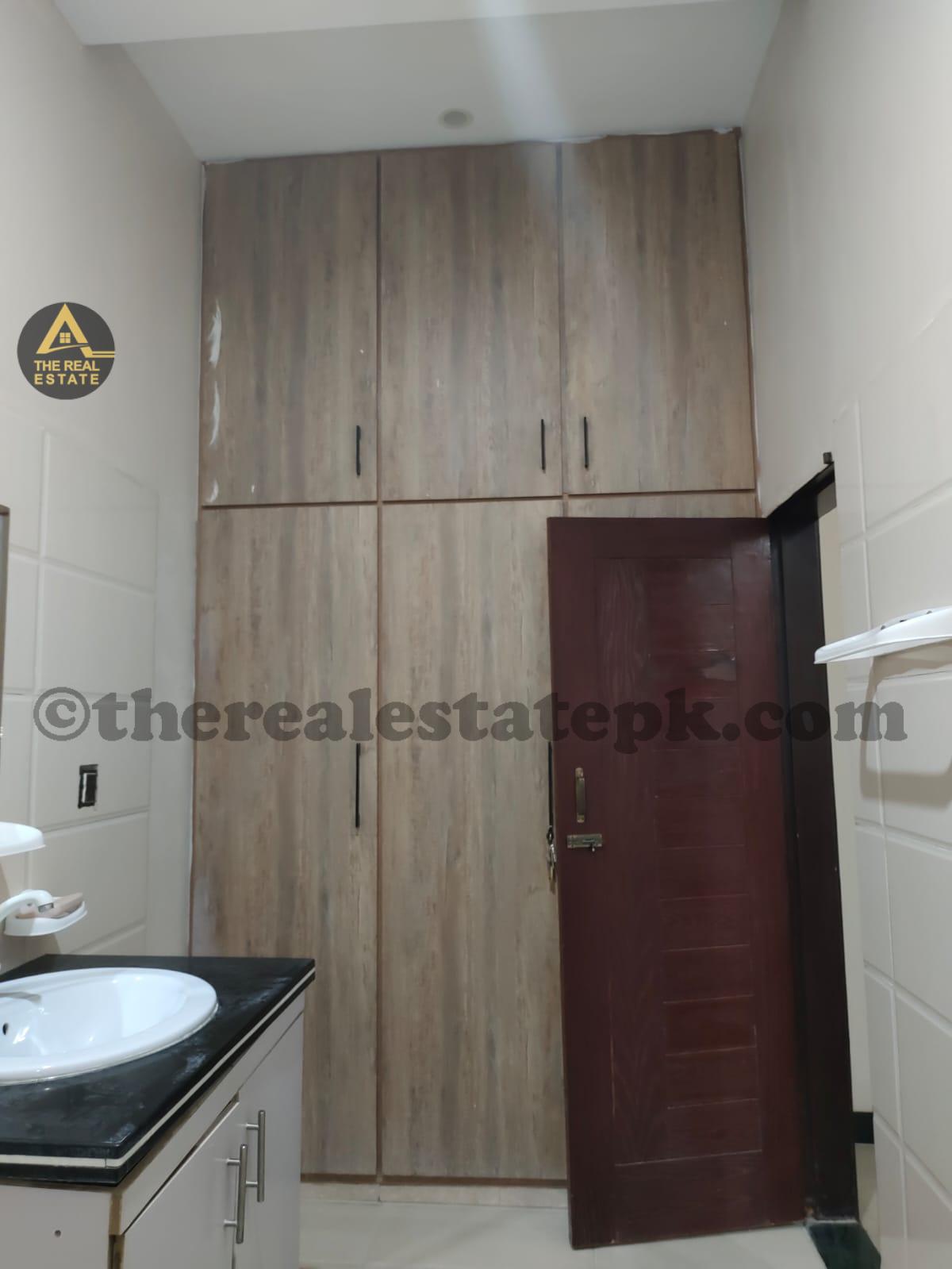 Spacious hall on ground floor with two washrooms