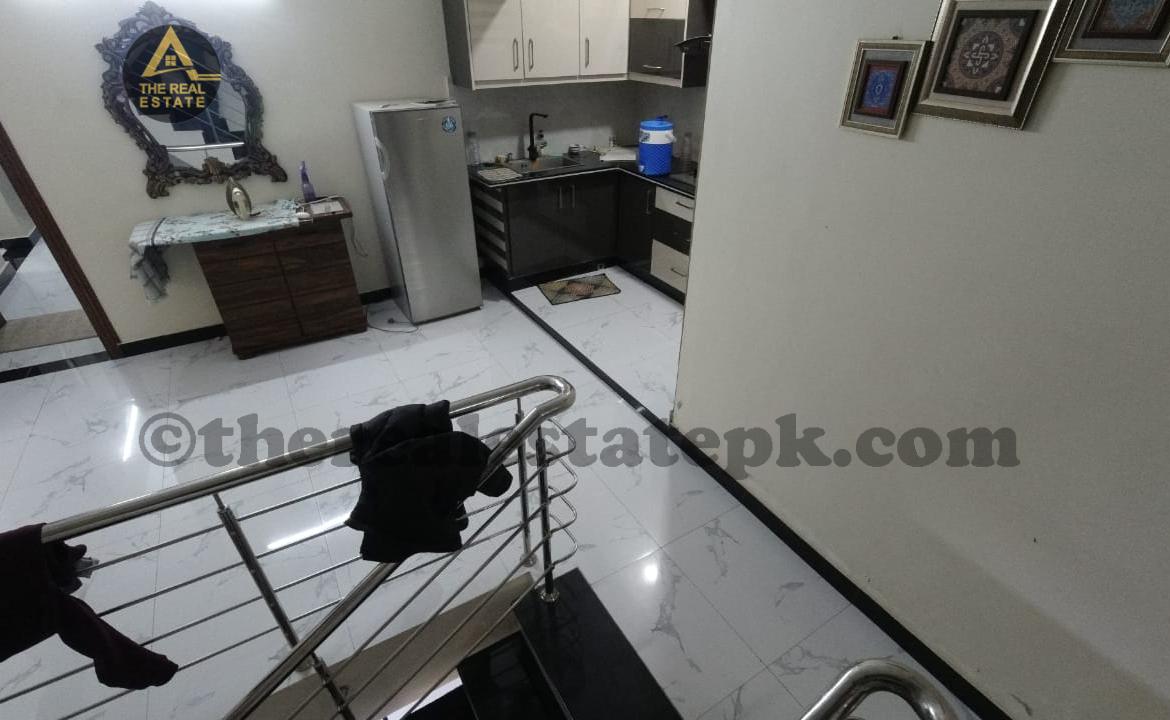 Double-story house front in 13D-2 Gulshan-e-Iqbal for sale