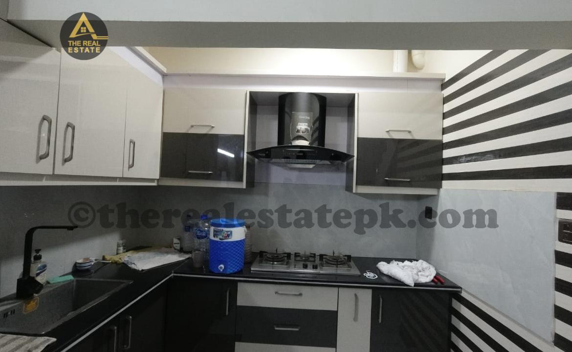 Open kitchen design in 200 Sq. Yards house, Karachi real estate