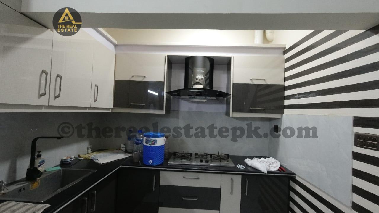 Open kitchen design in 200 Sq. Yards house, Karachi real estate