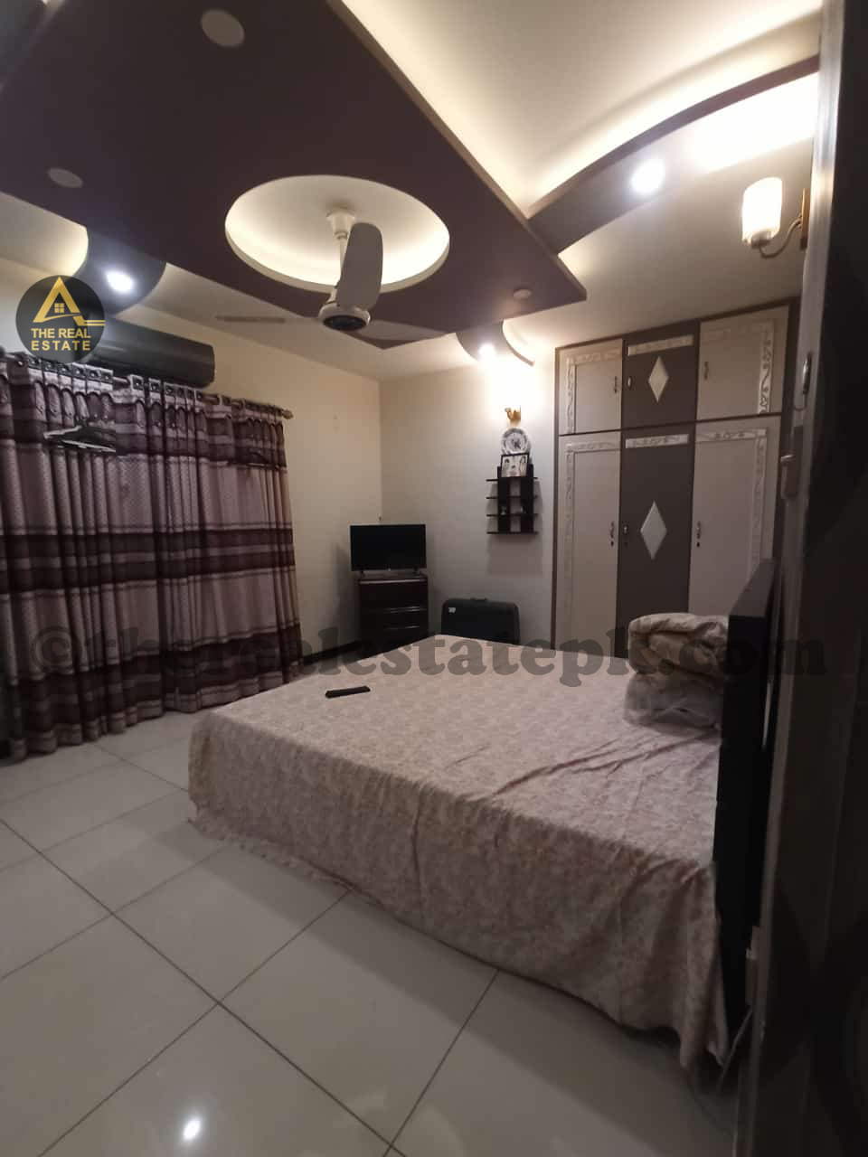 Spacious Living Room in Arika Apartment Karachi